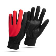 Rogelli CORE Winterhandschuhe, schwarz und rot, Größe 2XL