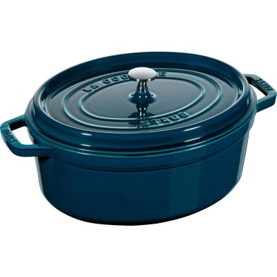 STAUB LA COCOTTE Ovaler Gusseisentopf 6,7 ltr, La Mer