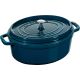 STAUB LA COCOTTE Ovaler Gusseisentopf 6,7 ltr, La Mer