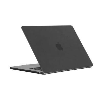 4. Tech-Protect SmartShell Hülle für MacBook Air 15" M2 / M3 / 2023-2024 - Mattschwarz
