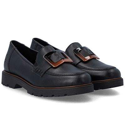 4. Schwarze Damen-Lords-Schuhe Rieker 45553-00