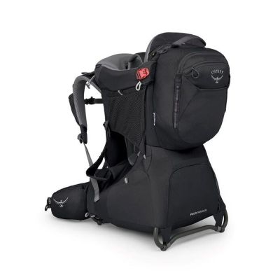 2. OSPREY Poco Child Carrier Premium Kindertrage, schwarz