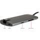 3. Inter-Tech GDC-802 Kabelgebundenes USB 3.2 Gen 1 (3.1 Gen 1) Typ-C-Notebook, Grau