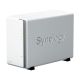 2. Synology DS223j NAS; Tower; 2x (3,5" SATA-Festplatten); Realtek RTD1619B; 1 GB DDR4, 1x 1GbE RJ-45