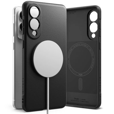 Ringke Onyx Magnetische Magsafe Hülle für Samsung Galaxy S25 Edge - Schwarz