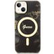 3. Guess, GUHMP14MHTMRSK iPhone 14 Plus 6,7" schwarz/schwarzes Hardcase Golden Marble MagSafe