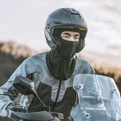 10. Wozinsky WKM-03B Gesichtsmaske Motorrad Fahrrad Winter Sturmhaube - schwarz
