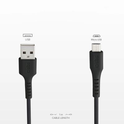 5. SBS LTHL200 USB-A – Micro-USB-Kabel 1 m – schwarz