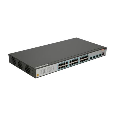 5. FiberHome S4820-28T-X-AC Netzwerk-Links Managed L2/L3 Gigabit Ethernet (10/100/1000) 1HE Schwarz, Grau