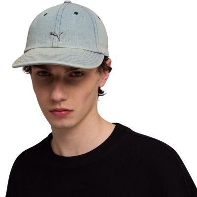 Puma Wardrobe Ess Matal Dad Cap blau 25968 07