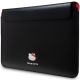 2. Hello Kitty PU-Metall-Logo-Hülle für einen 14-Zoll-Laptop – Schwarz