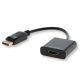 SAVIO cl-55 Adapter (HDMI F - DisplayPort M; 0,10 m; schwarz)