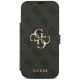 3. Guess Book 4G Metall-Logo-Hülle für iPhone 18 Pro Max / 17 Pro Max – Schwarz