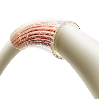 6. Joyroom S-A53 30W USB-C - Lightning Kabel mit fluoreszierender Spitze 1,2 m - Beige