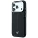 2. Mercedes Leder-Halbwickelhülle mit ikonischer Linie und MagSafe-Funktion für iPhone 18 Pro Max / 17 Pro Max – Schwarz