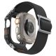 3. Spigen Lite Fit Pro Armband + Displayschutzfolie aus gehärtetem Glas für Apple Watch Ultra 49 mm – Schwarz