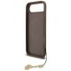 6. Guess 4G Charms Collection MagSafe Hülle für iPhone Air – braun
