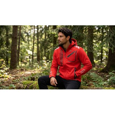 3. Herren-Softshelljacke Geographical Norway ROYAUTE MEN ASS A BS2 056 (WT1804H/GN-RED / BLACK)