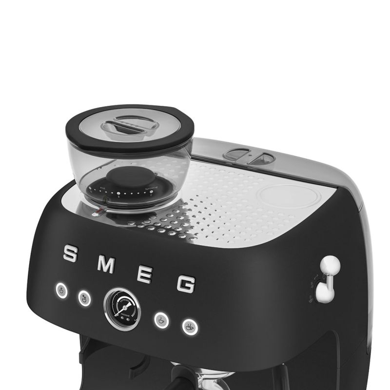 11. Smeg EGF03BLMEU Kaffeemaschine, manuelle Espressomaschine, 2,4 l
