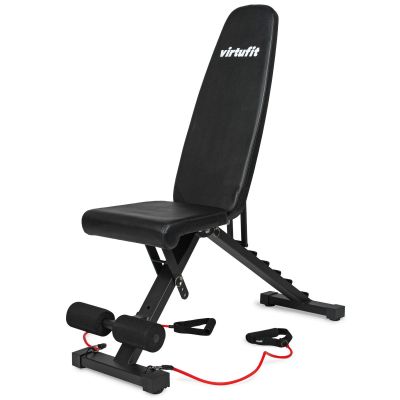 12. VIRTUFIT KLAPPBARE VERSTELLBARE FITNESSBANK FB100