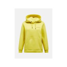 Damen-Kapuzenpullover PEAK PERFORMANCE W Original Small Logo Gelb
