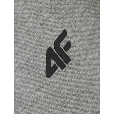 3. Ärmelloses, einfarbiges Herren-T-Shirt in regulärer Passform, Größe 4F 4FRSS26TSLEM367-27M