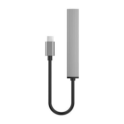 5. Orico AH-13 USB-C Hub Dockingstation 1x USB-A 3.0 + 3x USB-A 2.0 - Grau