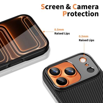 7. Tech-Protect Kevlar-Aramid MagSafe-Hülle für iPhone 17 Pro – Schwarz