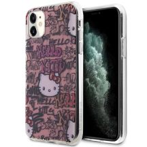 Hello Kitty IML Tags Graffiti-Hülle für iPhone 11 / Xr – Rosa