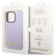 8. Guess GUHMP14LSBPLU iPhone 14 Pro 6,1" lila/lila Hartschale Silikon-Logoplatte MagSafe