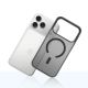 7. 3mk Frosty MagCase für iPhone 17 Pro – Schwarz