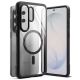 Ringke Fusion Bold Magnetische MagSafe-Hülle für Samsung Galaxy S26 Ultra – Transparent Schwarz