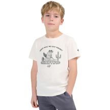 Jungen-T-Shirt 4F M2815 cremeweiß 4FJWSS26TTSHM2815 11S