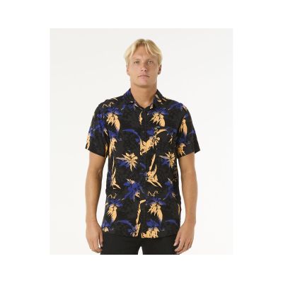RIP CURL Fun Times Kurzarmhemd Schwarz