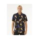 RIP CURL Fun Times Kurzarmhemd Schwarz