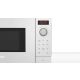 2. Bosch Serie 2 FFL023MW0 Mikrowelle, weiß, Solo-Mikrowelle für die Arbeitsplatte, 20 l, 800 W