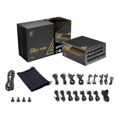 25. MSI MEG Ai1600T 1600W PCIE5 80+ Titanium ATX 3.1 Netzteil
