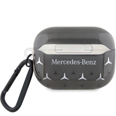 2. Mercedes MEAP8DPMGS AirPods Pro Hülle schwarz/schwarz großes Sternmuster