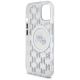 7. Karl Lagerfeld IML Monogram Karl & Choupette Head MagSafe-Hülle für iPhone 15 – transparent