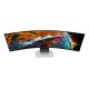 9. Samsung G95SC Computermonitor 124,5 cm (49 Zoll) 5120 x 1440 Pixel Dual QHD OLED Silber