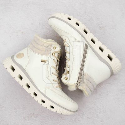 3. Rieker W RKR720 isolierte Sportstiefel, weiß