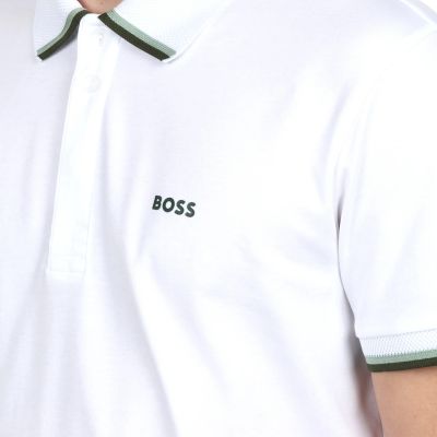 2. Polo BOSS Paddy Lux BIANCO (50538185-100)