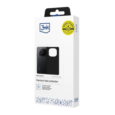 2. 3mk Matt Case Pro für Xiaomi Redmi Note 15 Pro+ 5G – mattes Schwarz