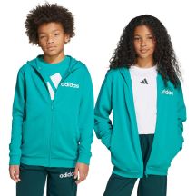 Adidas Essentials grüner Kinder-Trainingsanzug JN2427