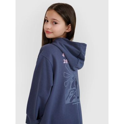 2. Mädchen-Sweatshirt mit Kapuze, 4F 4FJWSS25TSWSF1482-22S