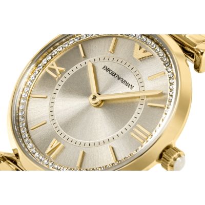 4. EMPORIO ARMANI AR11766 Gianni T-Bar Damenuhr + Box