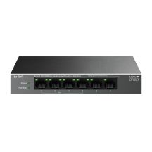 TP-Link LiteWave LS106LP Netzwerkkarte, unmanaged Fast Ethernet (10/100) mit PoE-Unterstützung, Schwarz