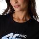 4. Damen-T-Shirt 4F F3496 Tiefschwarz 4FWAW26TTSHF3496 20S