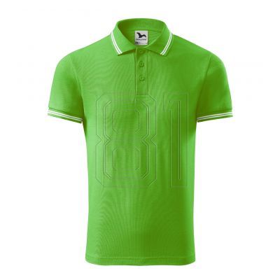 3. Malfini Urban M MLI-21992 grünes Apfel-Poloshirt
