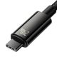 4. Baseus CAWJ040001 USB-C – USB-C-Kabel 240 W 480 Mbit/s 1 m – Schwarz